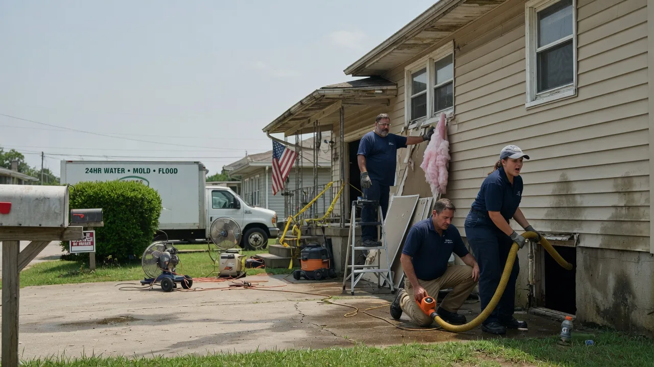Water Damage Repair in Troy Grove, IL near me